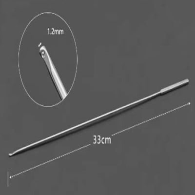 DỤNG CỤ ĐẨY NÚT (KNOT PUSHER) TRONG PHẪU THUẬT NỘI SOI DÀI 33 CM LÕ 1.2 MM MODEL:3312 HÃNG SX: JIANGSU (TQ)