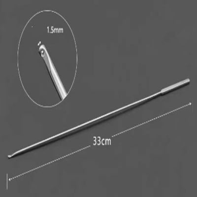 DỤNG CỤ ĐẨY NÚT (KNOT PUSHER) TRONG PHẪU THUẬT NỘI SOI DÀI 33 CM LÕ 1.5 MM MODEL:3315 HÃNG SX: JIANGSU (TQ).