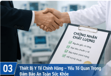 Thiết Bị Y Tế Chính Hãng – Yếu Tố Quan Trọng Đảm Bảo An Toàn Sức Khỏe