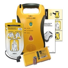 MÁY KHỬ RUNG TIM AED DEFITECH LIFELINE AED MODEL:DCF-A100 HÃNG SX:DEFITECH (MỸ)