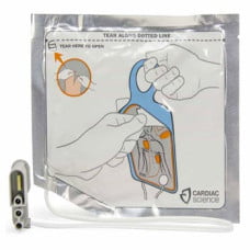 MIẾNG DÁN NGƯỜI LỚN CHO MÁY POWERHEART AED G5 MODEL:XELAED001A HÃNG SX:CARDIAC SCIENCE (MỸ)