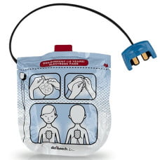 MIẾNG DÁN NGƯỜI TRẺ EM CHO MÁY DEFIBTECH LIFELINE VIEW PEDIATRIC AED PADS MODEL:DDP-2002 HÃNG SX:DEFIBTECH (MỸ)